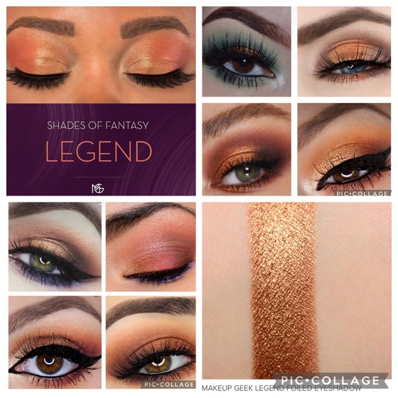 NWT Square MAKEUP GEEK Foiled Eyeshadow In “LEGEND” - Picture 6 of 9
